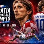 Croatia AI Football Prompts for Posters and Jersey Edits