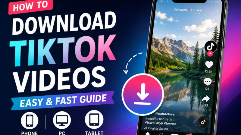 How to Download TikTok Videos Easily on Any Device
