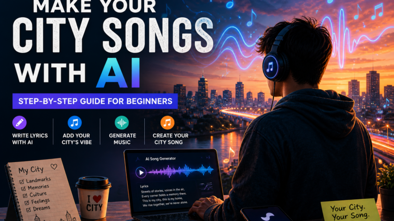 Make Your City Songs With AI: Beginner-Friendly Step-by-Step Guide