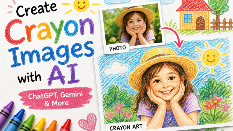 How to Generate Crayon-Style Images with AI (2026 Guide)