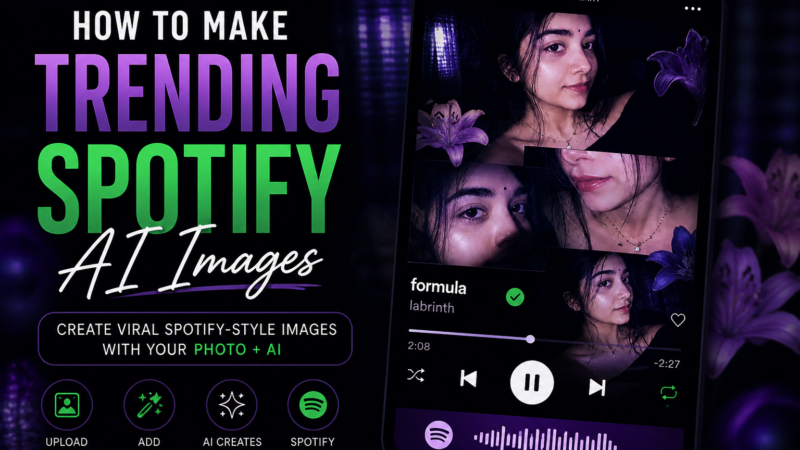 How to Make Trending Spotify-Style AI Images With Real Spotify UI Elements