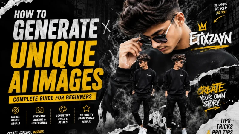 How to Generate Unique AI Images That Actually Stand Out