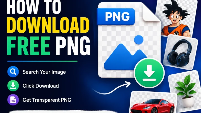 How to Download Free PNG Images in 2026