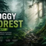 Foggy Forest Prompt: Create Breathtaking Misty Forest Image