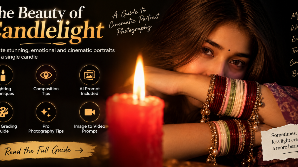 The Beauty of Candlelight: Create Cinematic Portraits with a Single Flame