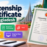 Citizenship Certificate in Bangladesh: Online Application, Documents and Fees,ccb